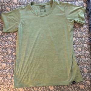 Mesh Green Patagonia Workout Shirt